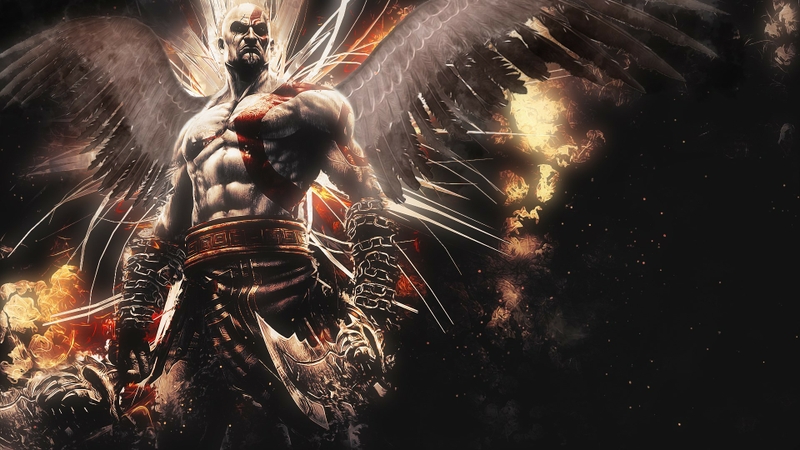 Games God Of War Kratos Wallpaper Video