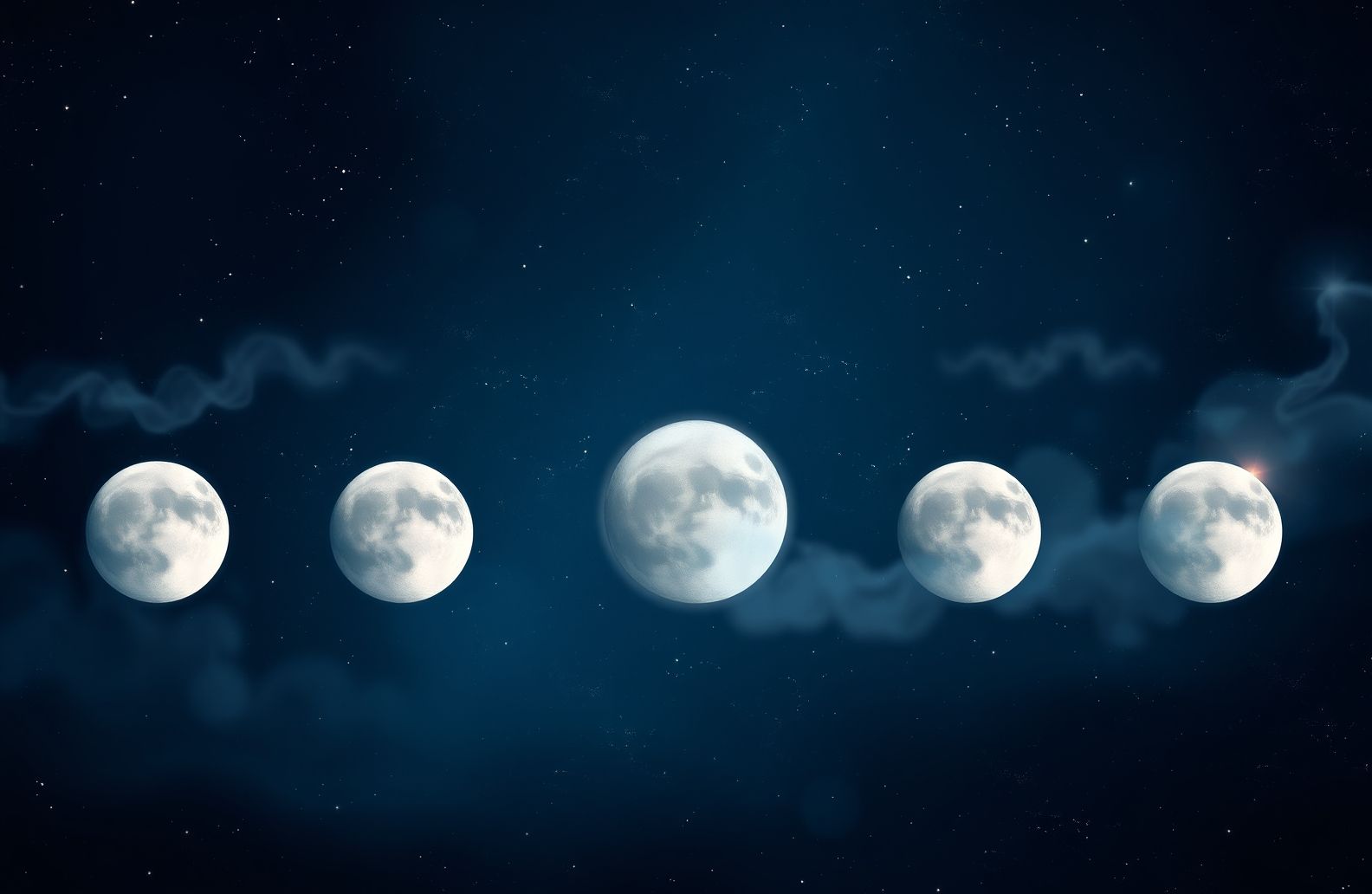 Phases Of The Moon Wallpaper