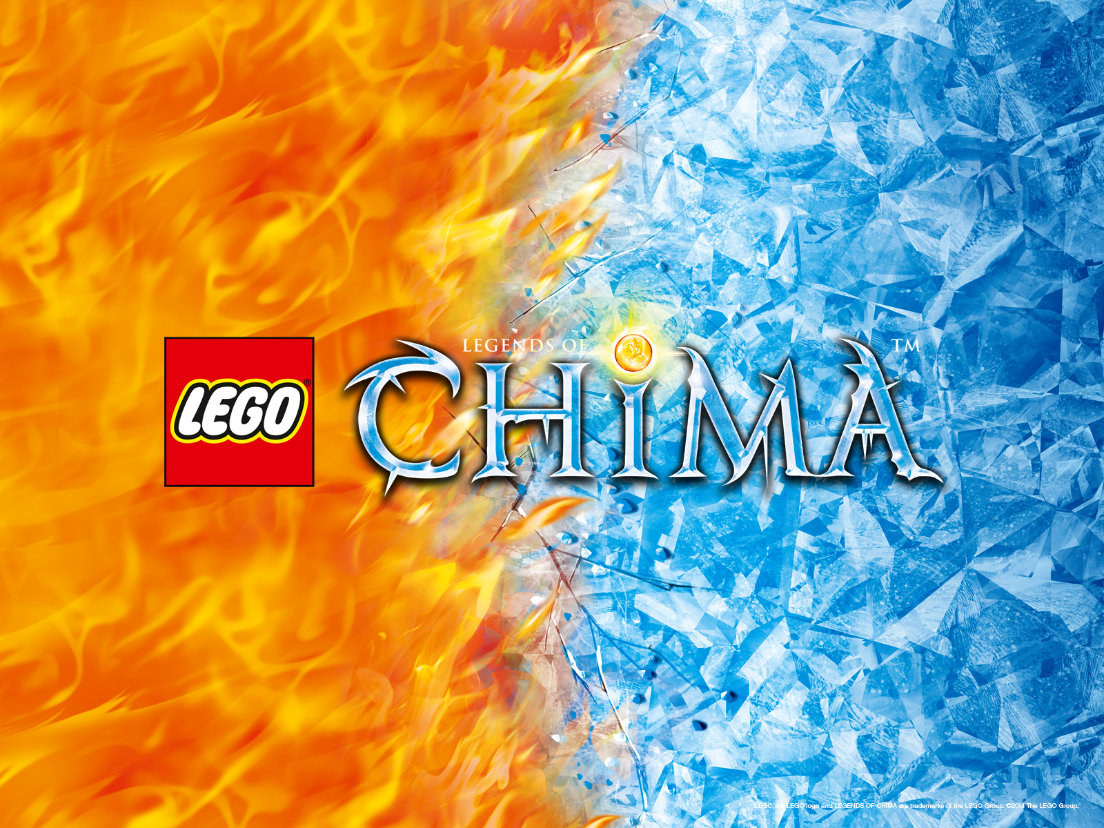Obraz Fire And Ice Wallpaper Jpg Lego Legends Of Chima Wiki