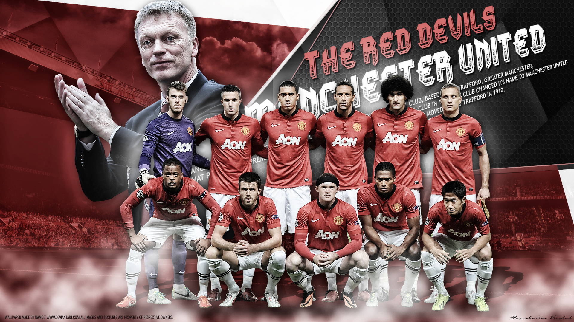 Manchester United Wallpaper HD Desktop