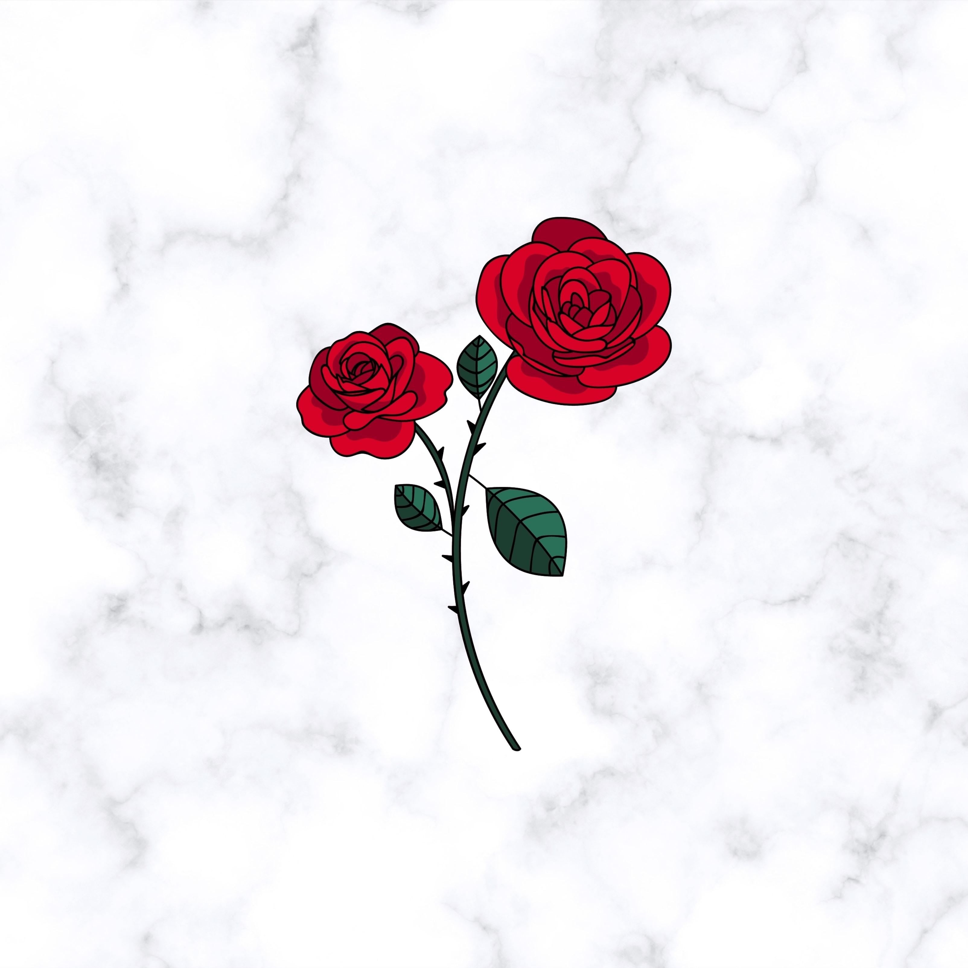 Floral Rose Flowers iPad Wallpaper HD 4k