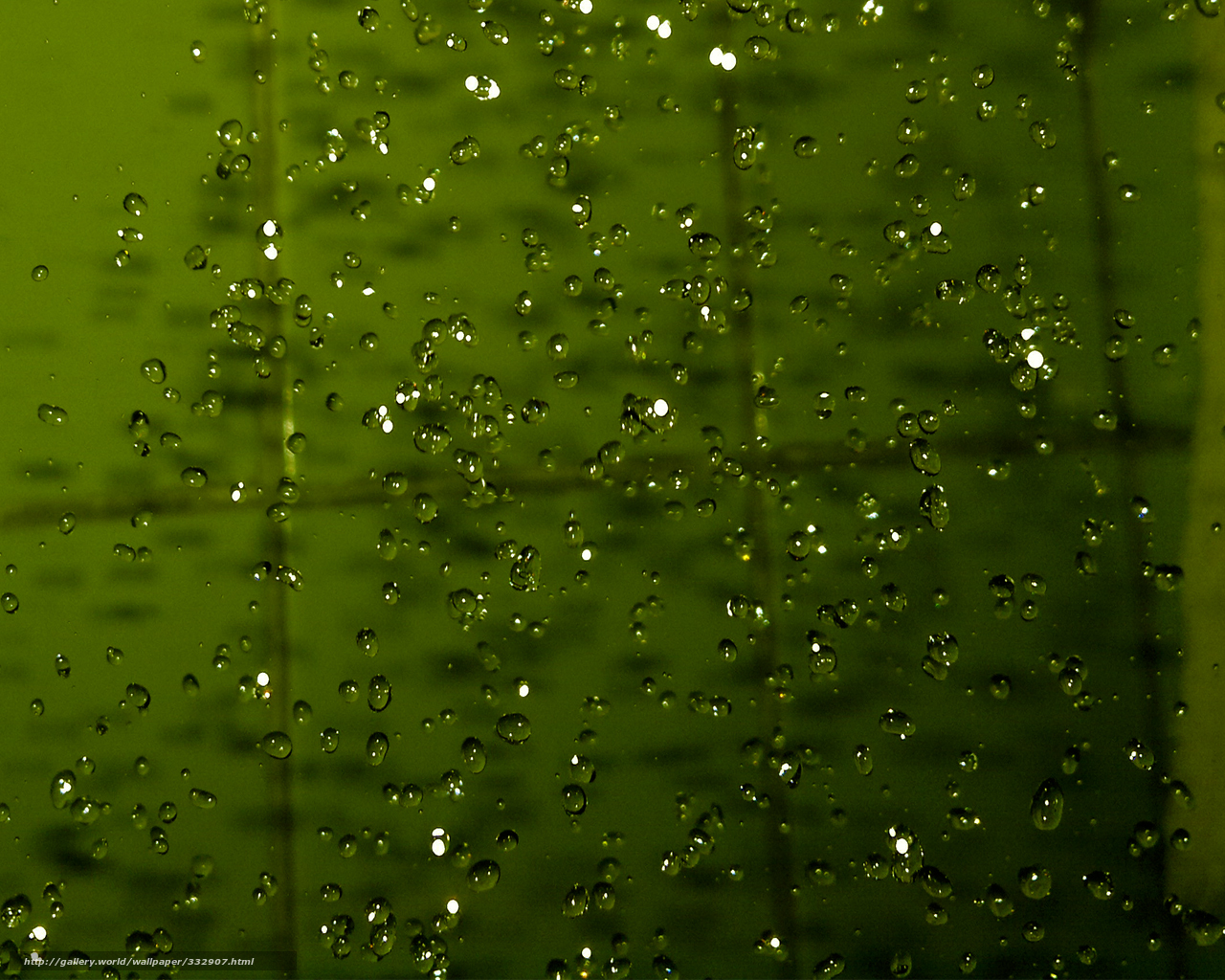 Wallpaper Tile Water Green Drops Desktop In