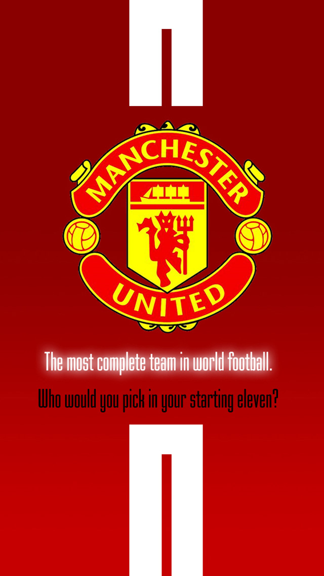 Free download Manchester united logo 2 iPhone 5 wallpapers Background and 640x1136 for your ...