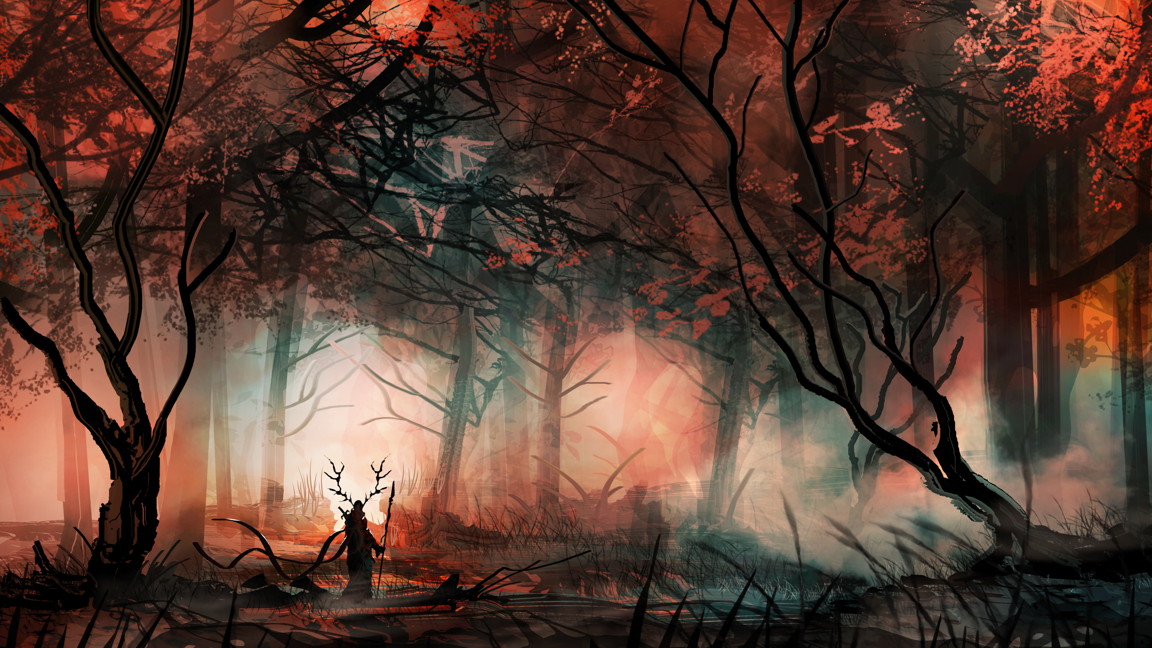 Mystical Forest Wallpaper