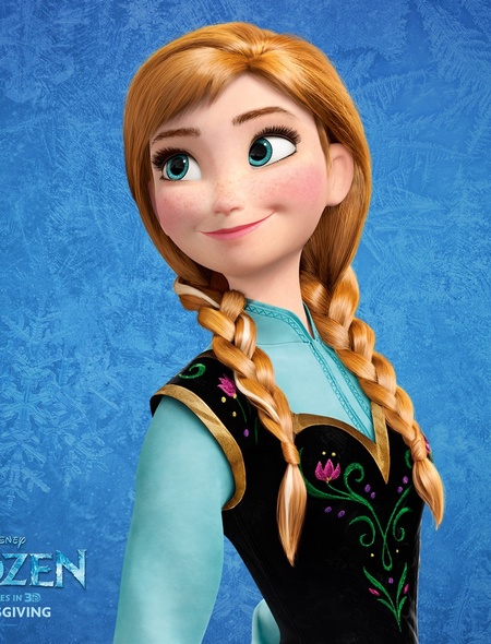 Princess Anna From Disney S Frozen Wallpaper For Phones And Tablets