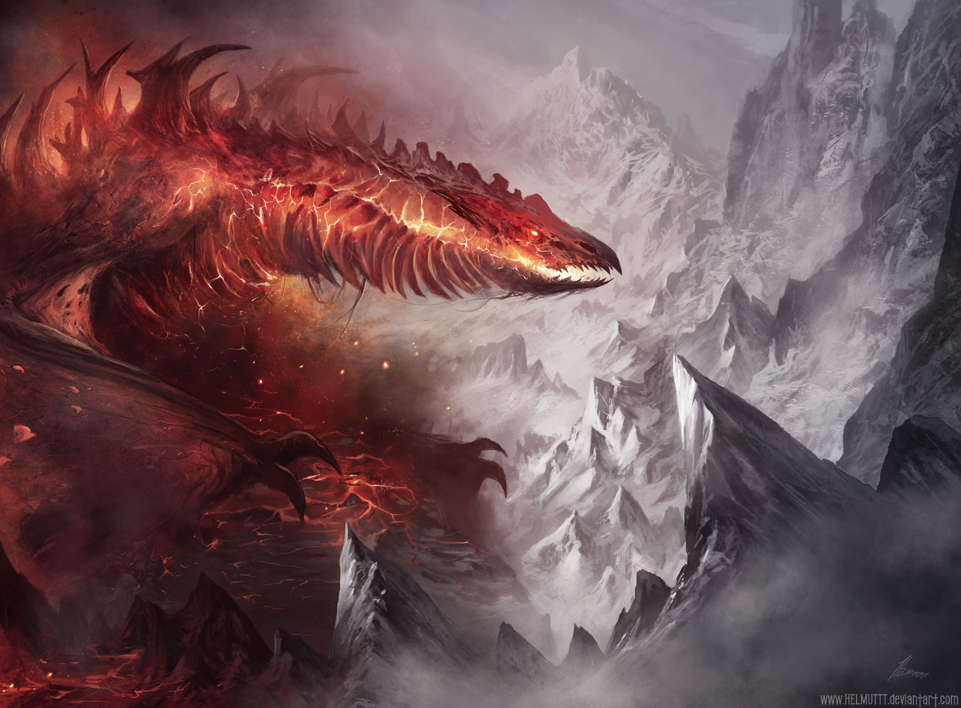 Epic Dragon Wallpaper Dump Characters In Art