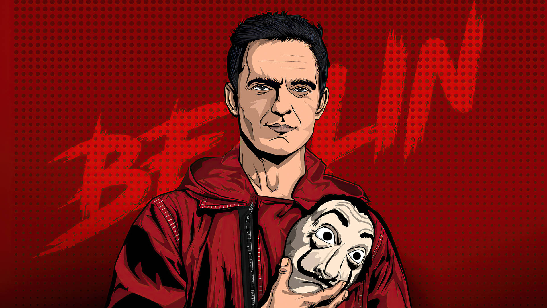 Berlin Money Heist Wallpaper