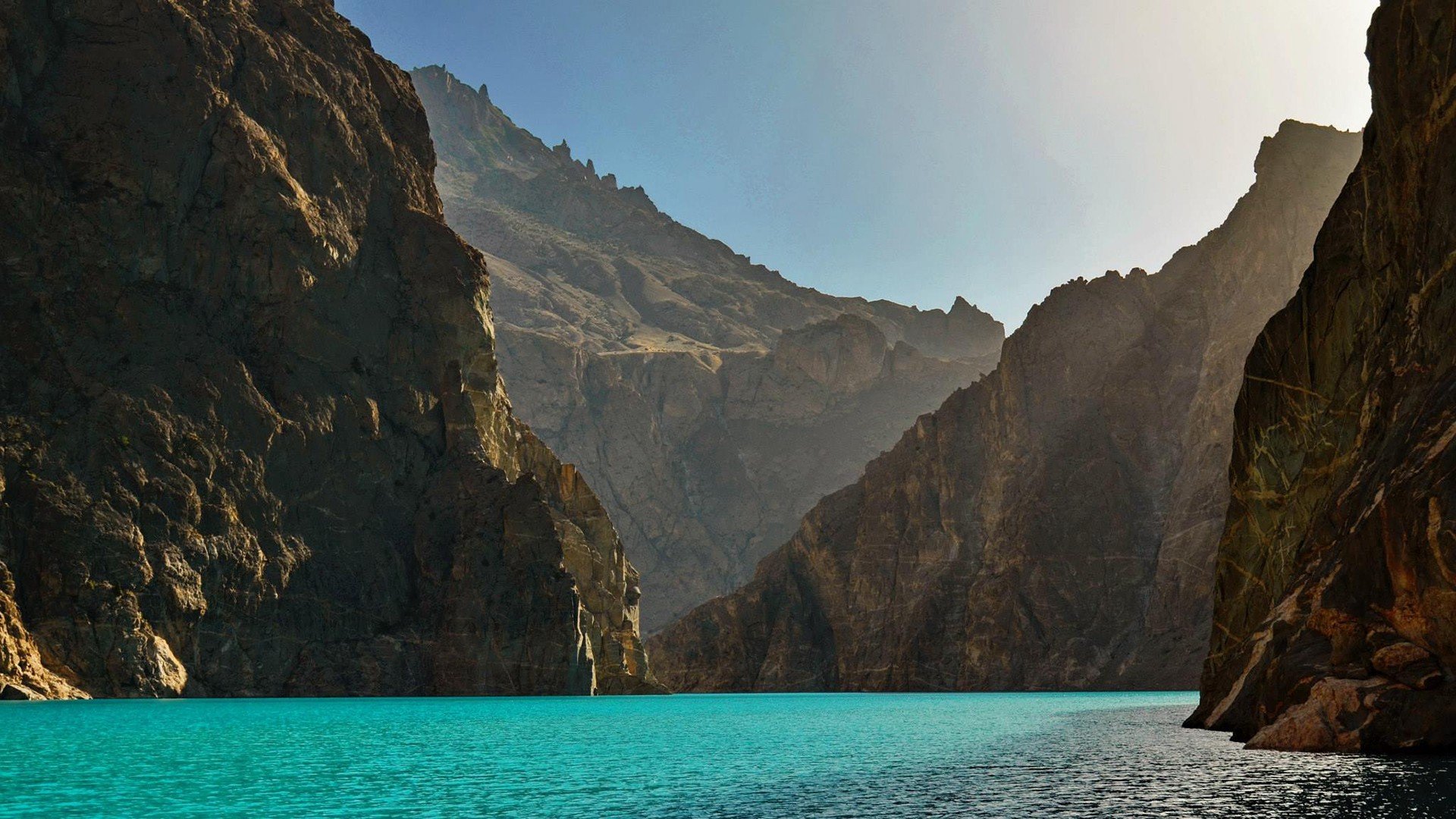 Attabad Lake Karakoram Mountains Pakistan