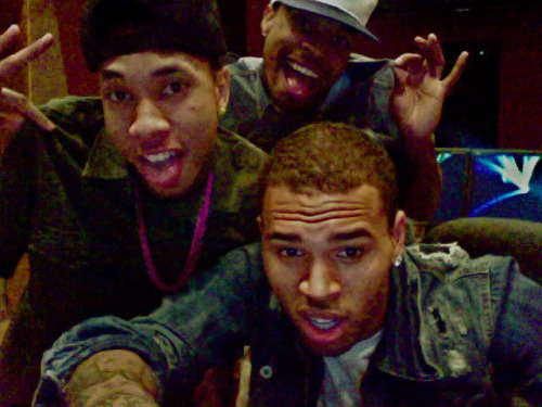 Chris Brown And Tyga On