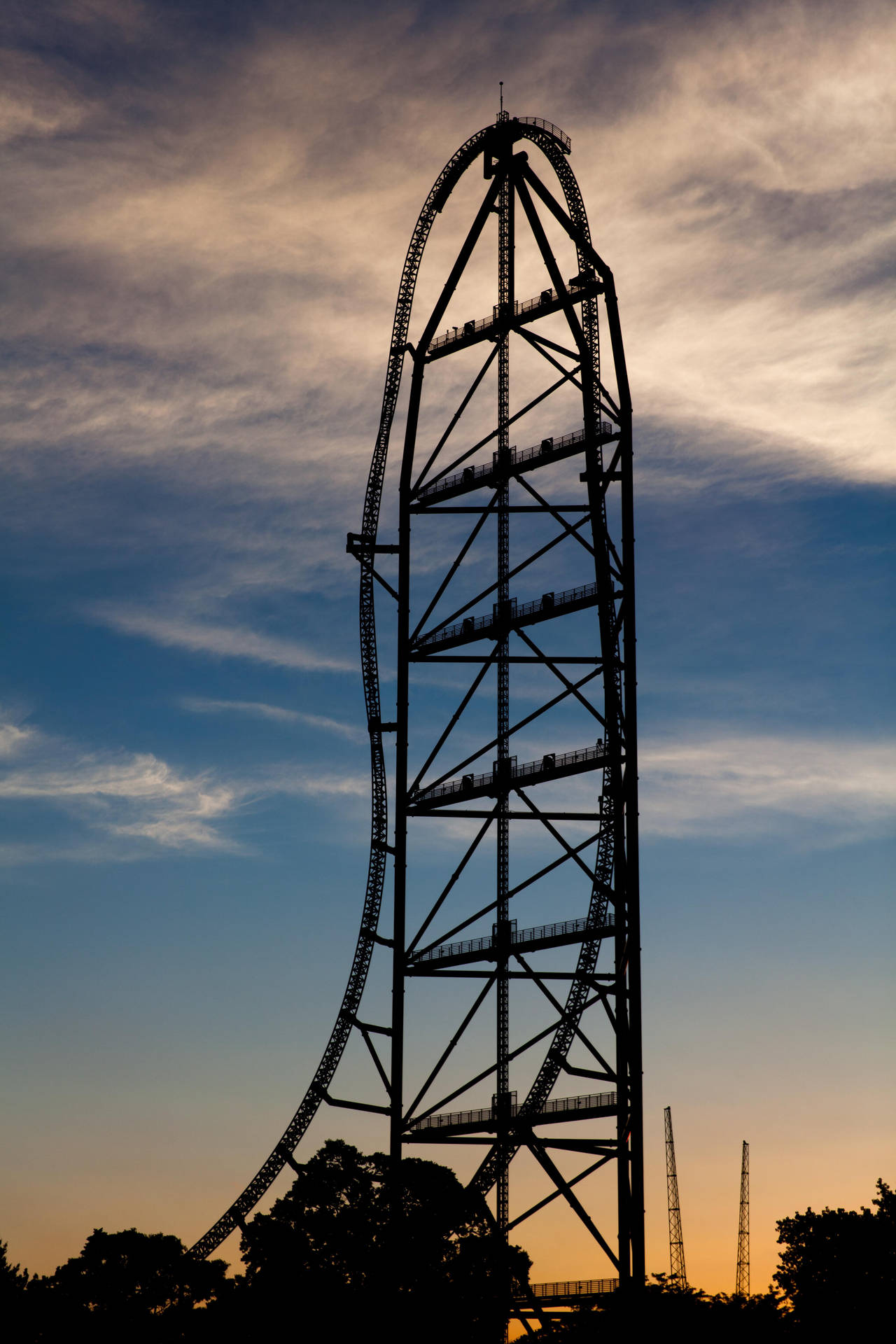 Roller Coaster Wallpaper