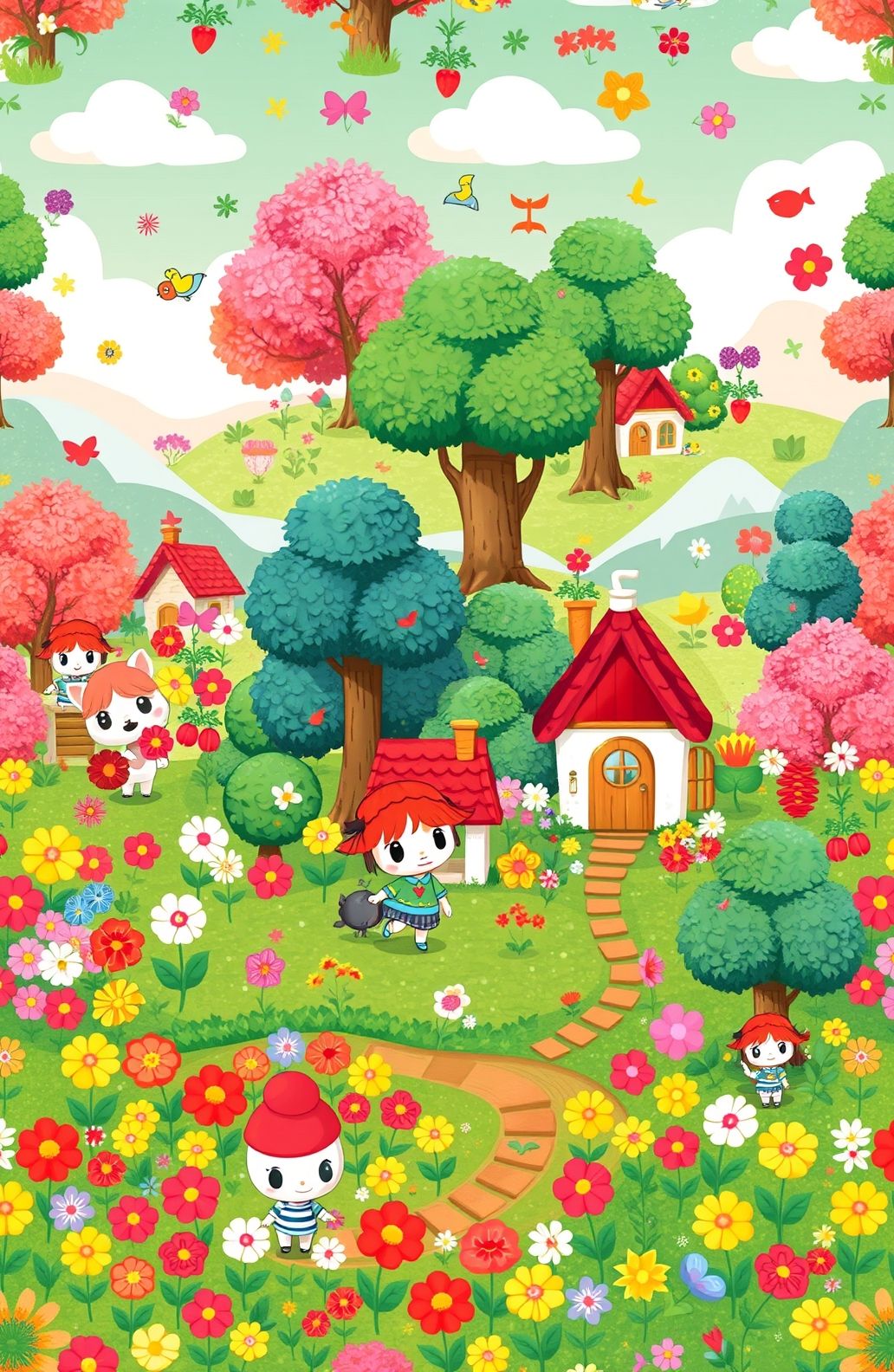 Animal Crossing Qr Codes Wallpaper