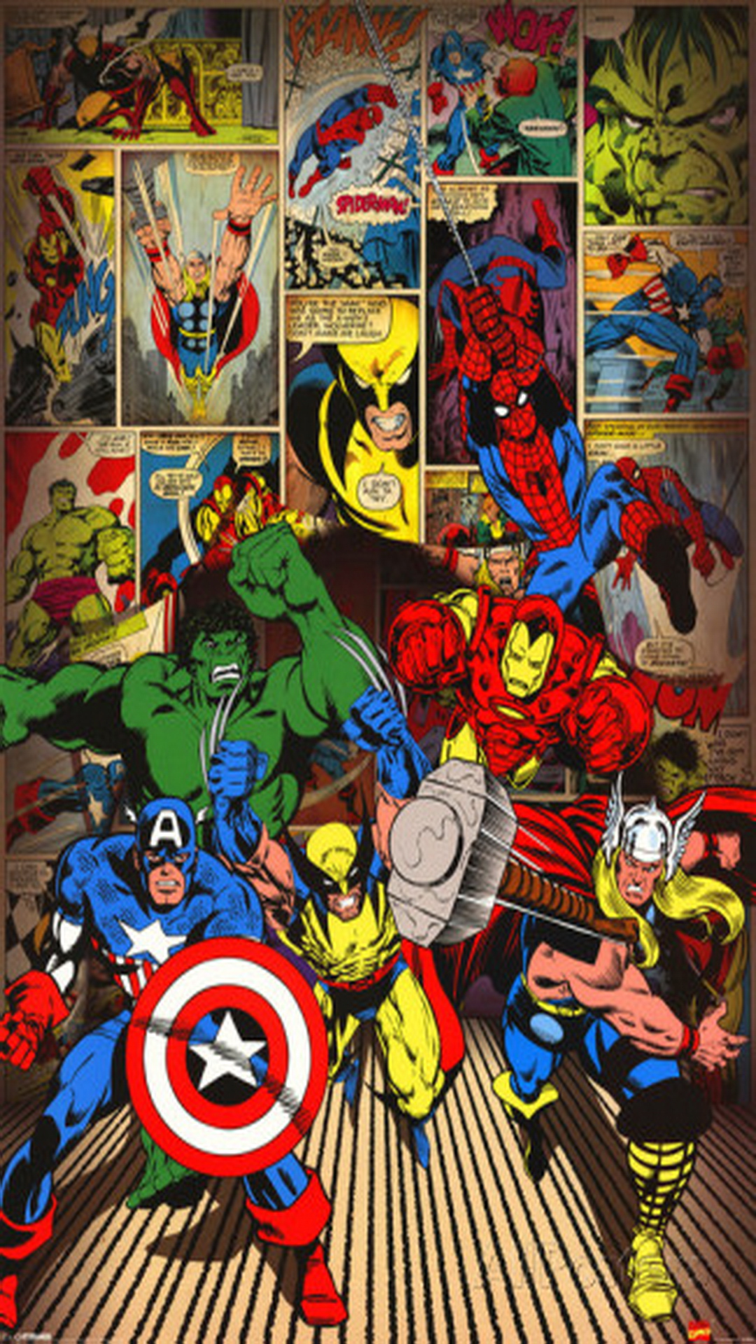 iPhone 6 Super Hero Wallpaper - WallpaperSafari