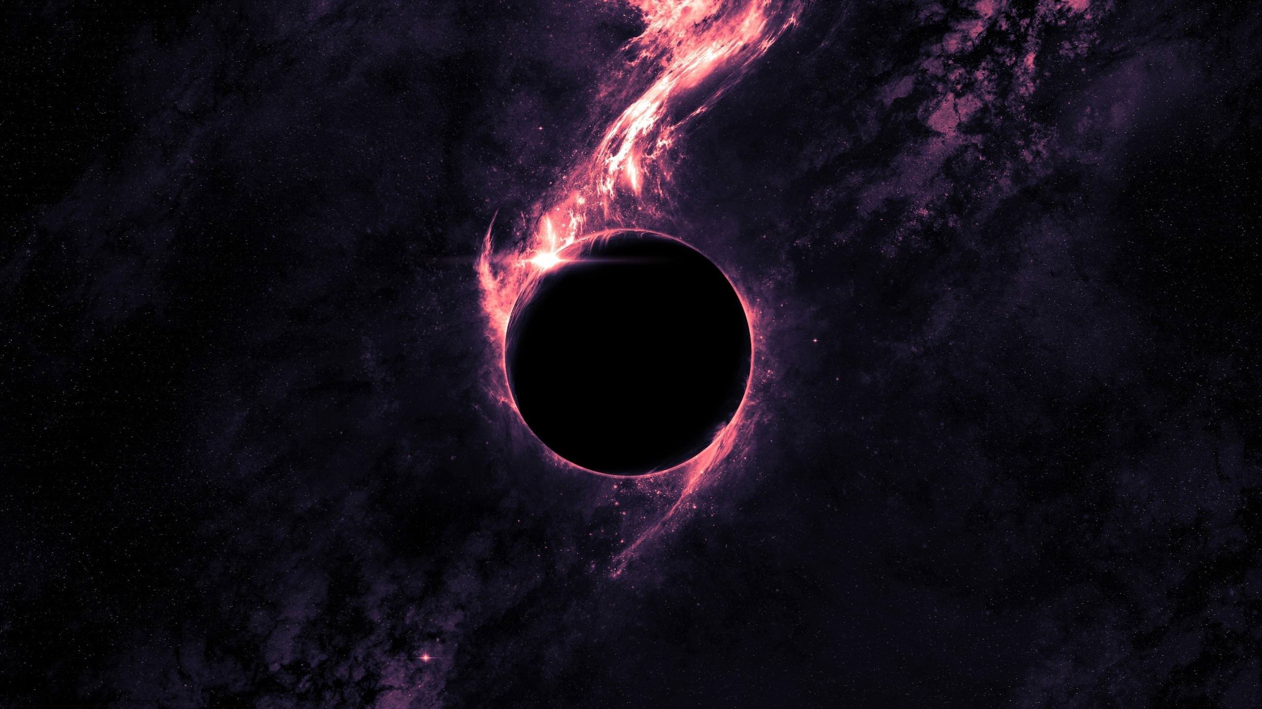 A Black Hole HD Wallpaper