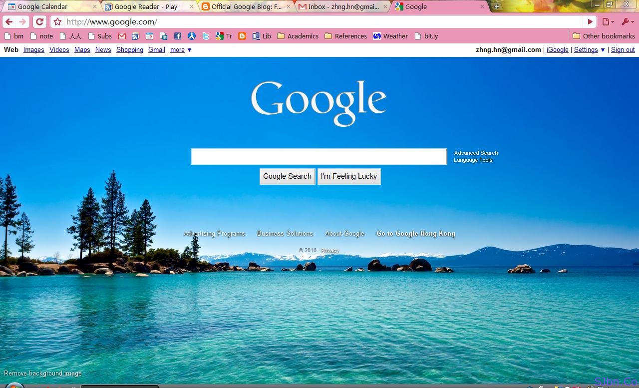 how do you change the wallpaper on google homepage