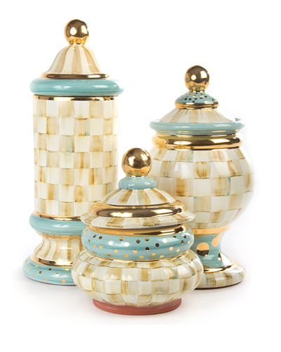 Parchment Check Canisters