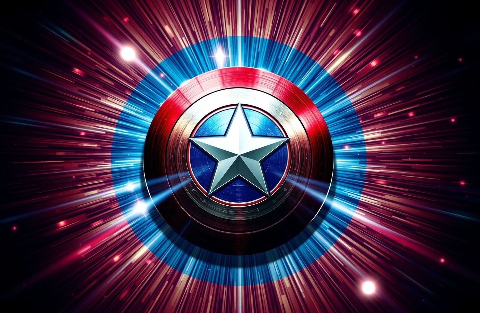 Captain America Shield Wallpaper HD