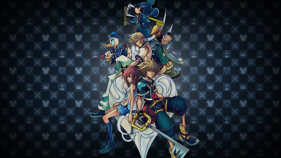 Kingdom Hearts wallpaper by XRyukoGC on
