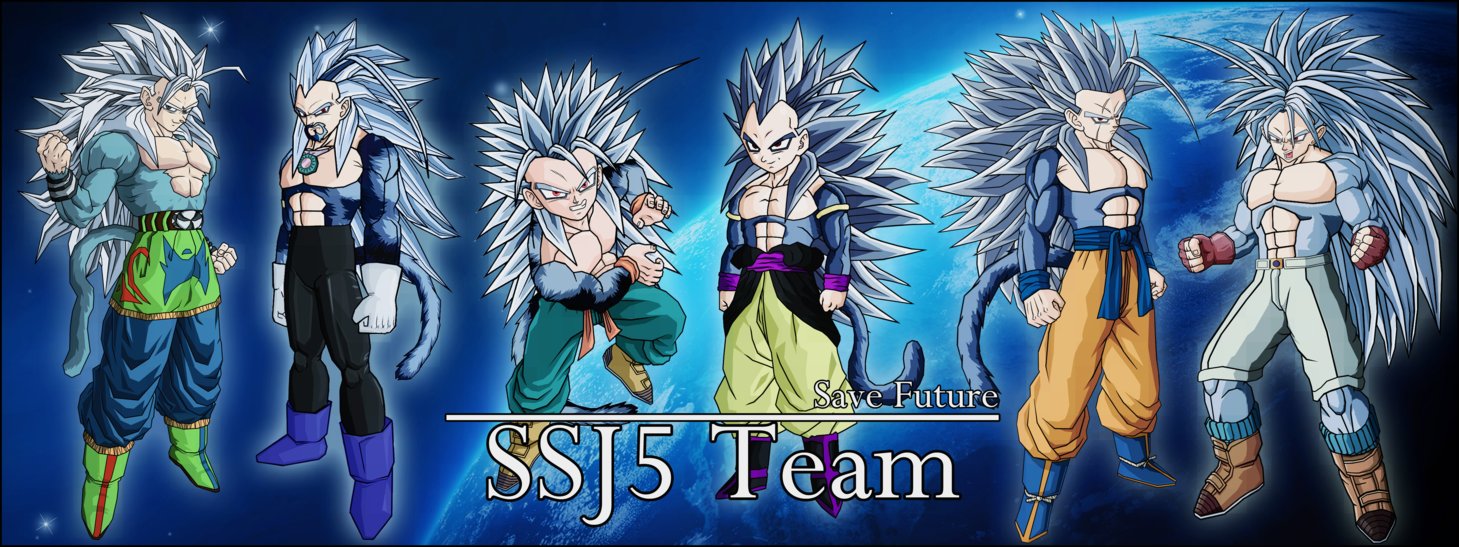 Team Ssj5 Save Future By Dbzartist94