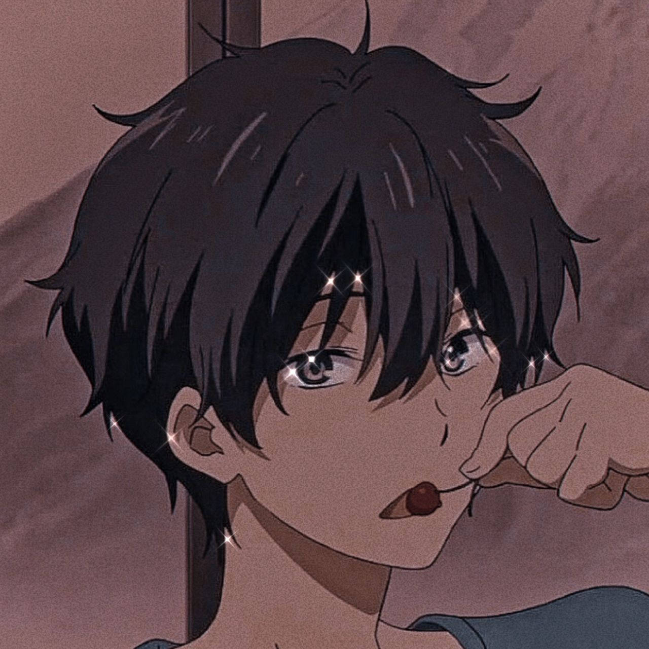 Aesthetic Anime Boy Icon Wallpaper