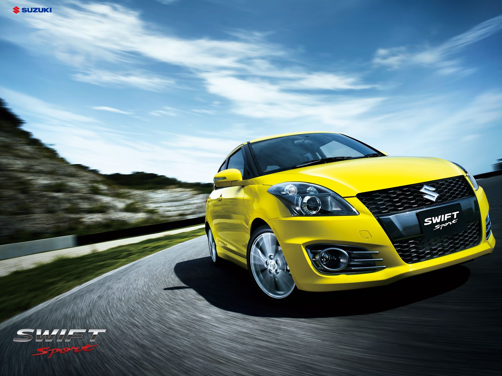 Suzuki Swift Sport Wallpaper Yellow Sports Cars