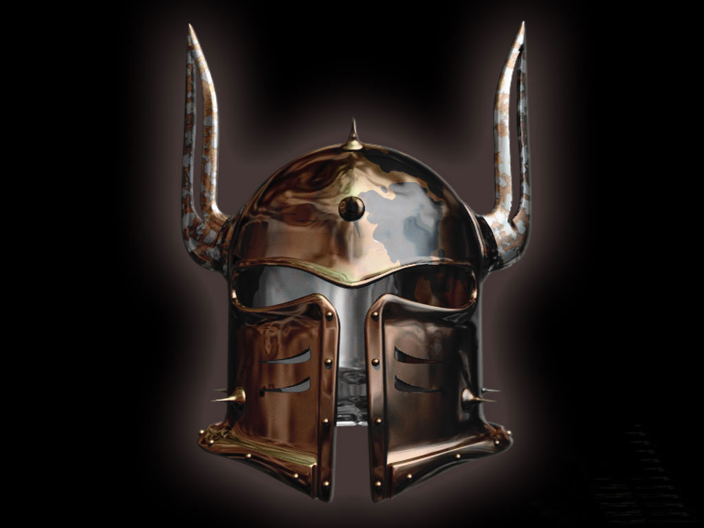 Gladiator Helmet Animated Desktop Wallpaper