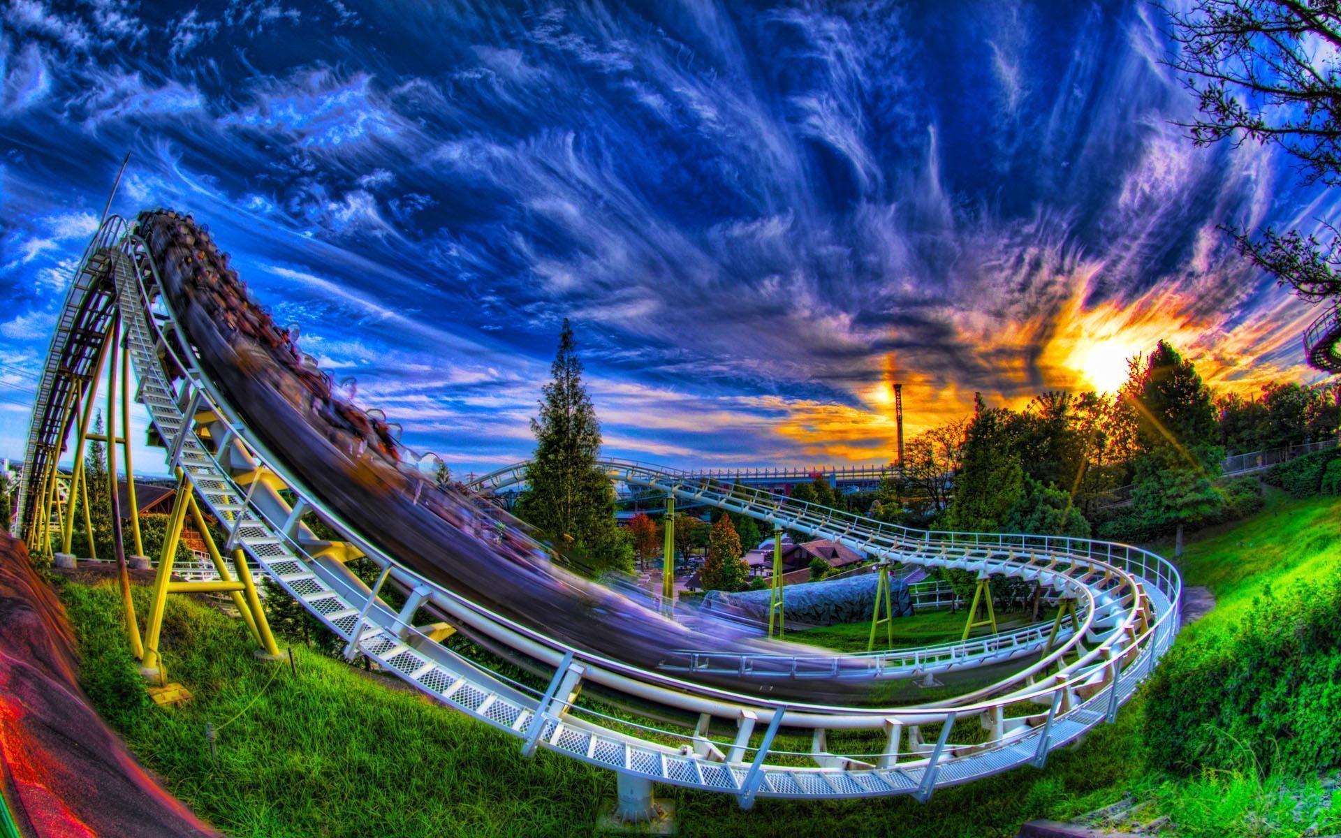 Roller Coaster Wallpaper