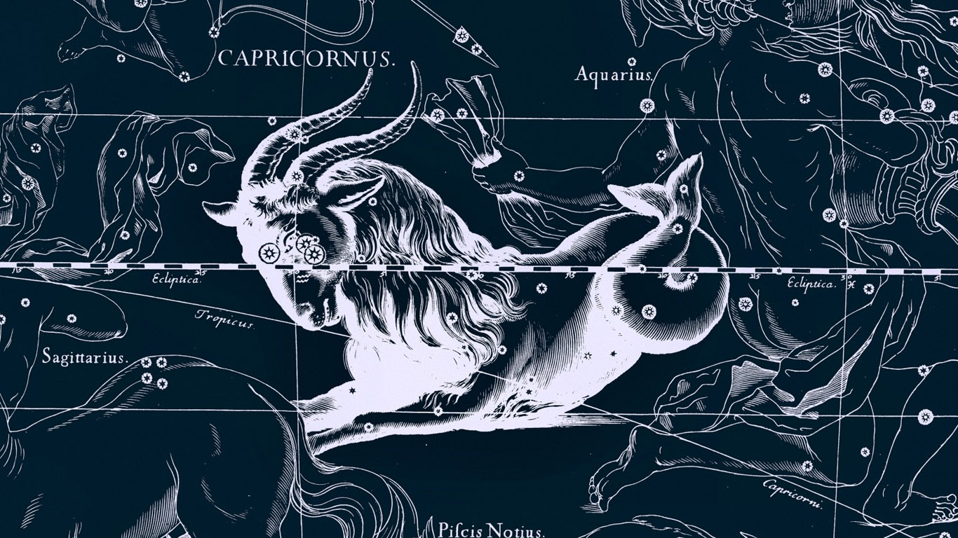 Wallpaper Capricorn Zodiac Signs