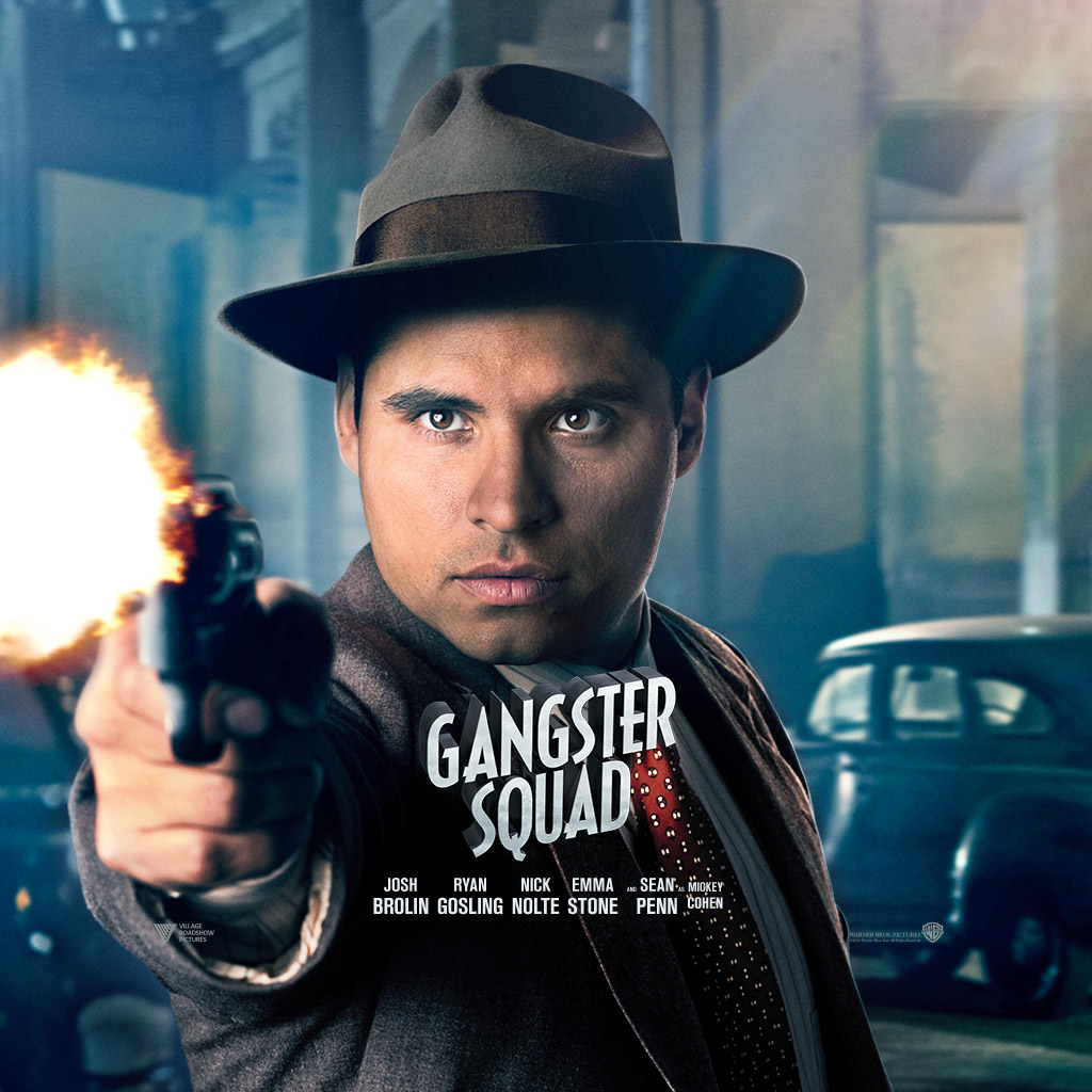 Gangster Squad iPad Wallpaper Retina HD