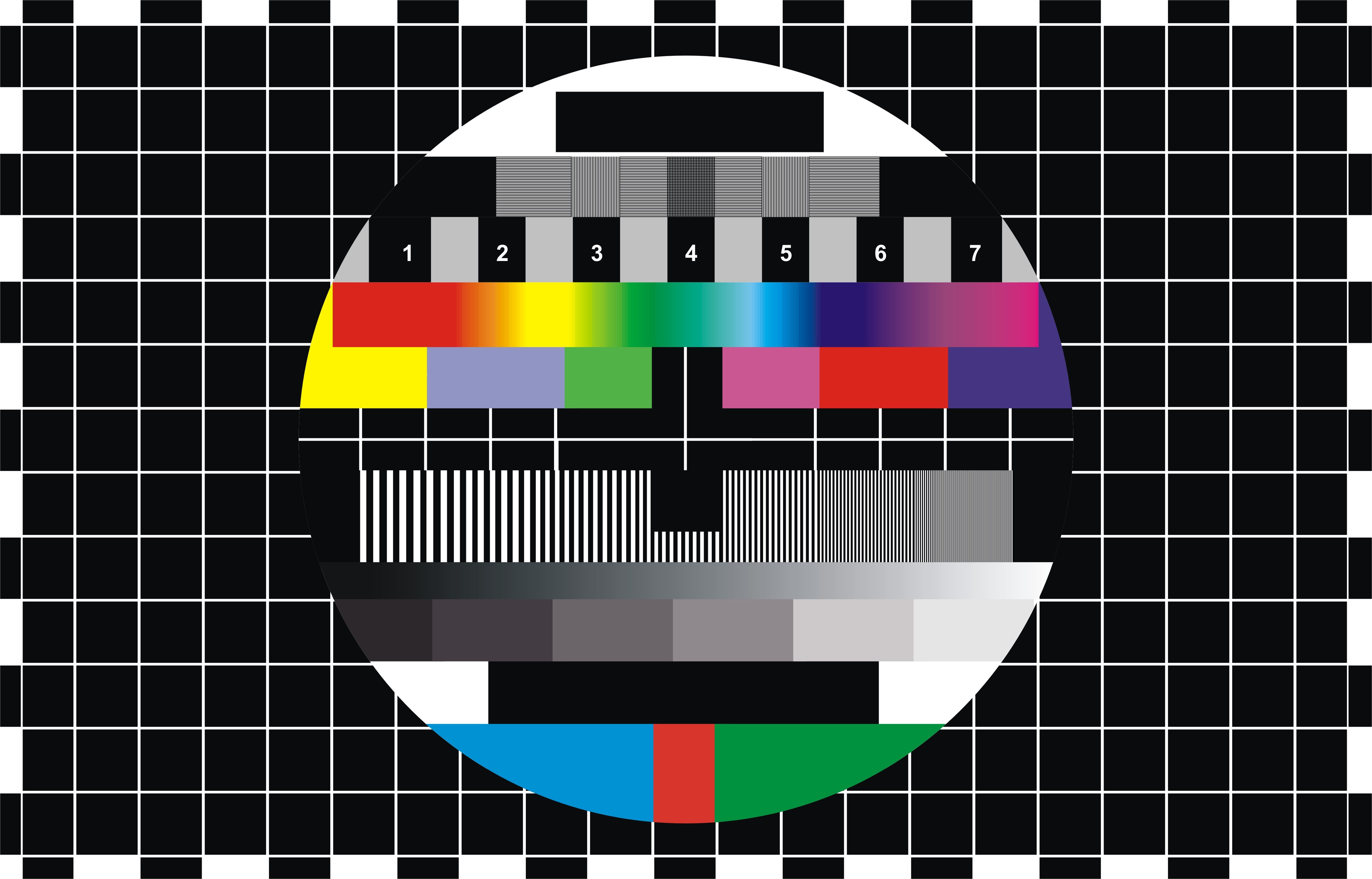 Wallpaper Tv Screen Table Colors Rainbow