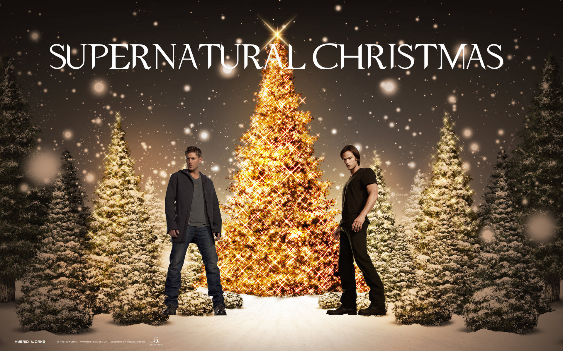 Supernatural Christmas Wallpaper
