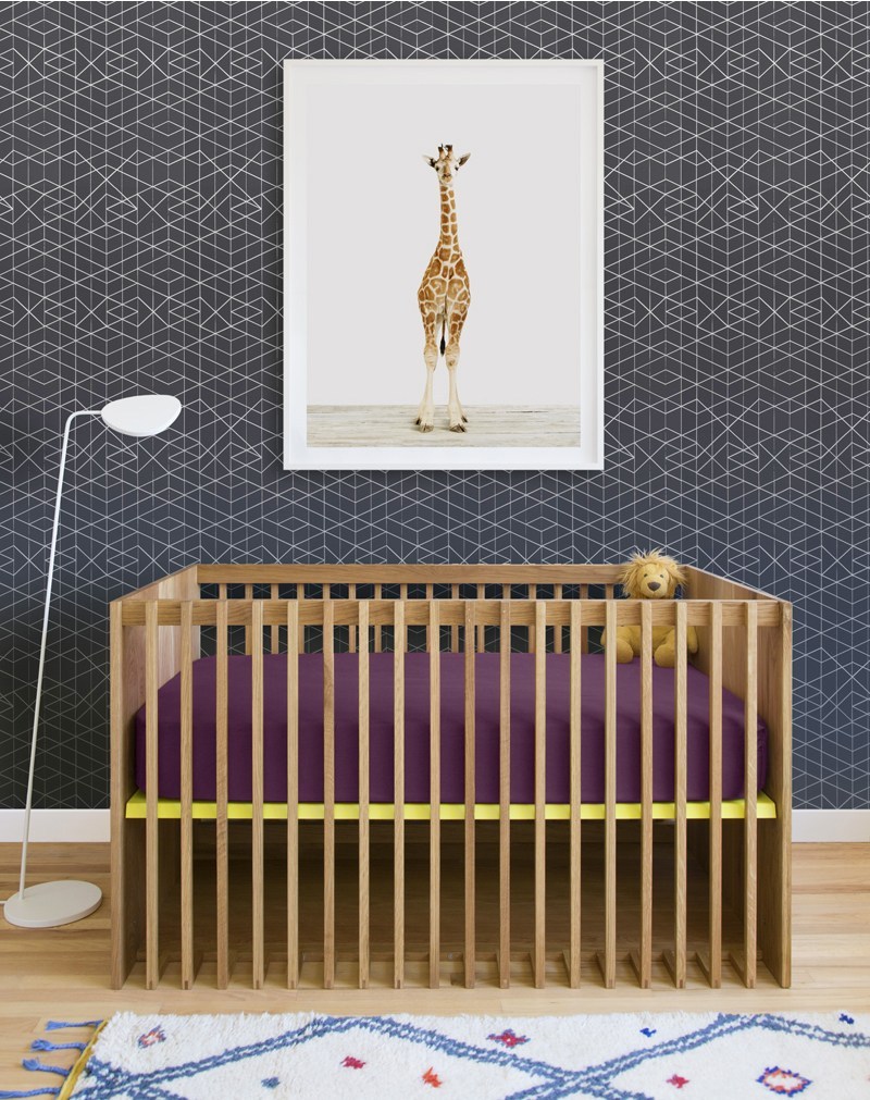 Wallpaper Pairings Baby Giraffe Makelike The Animal Print Shop