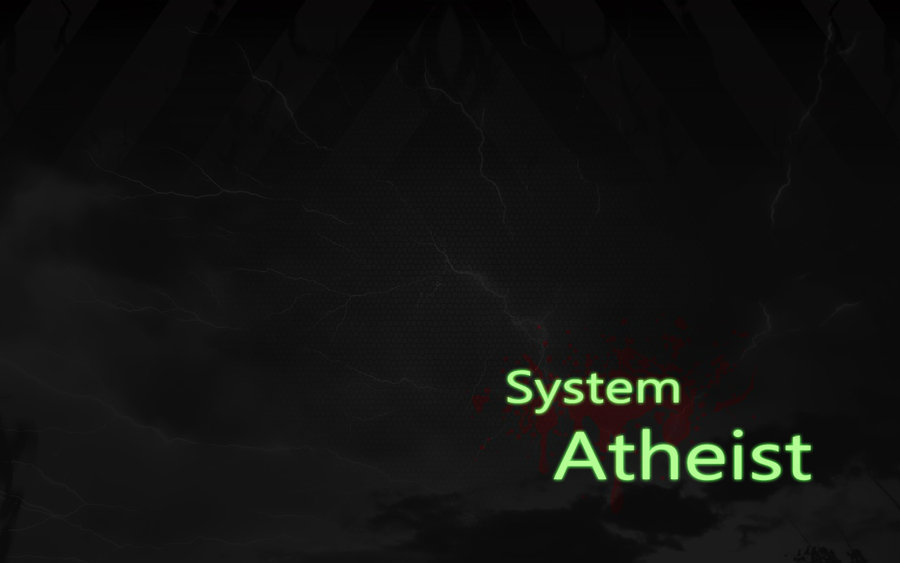 Think Atheist Wallpaper System By