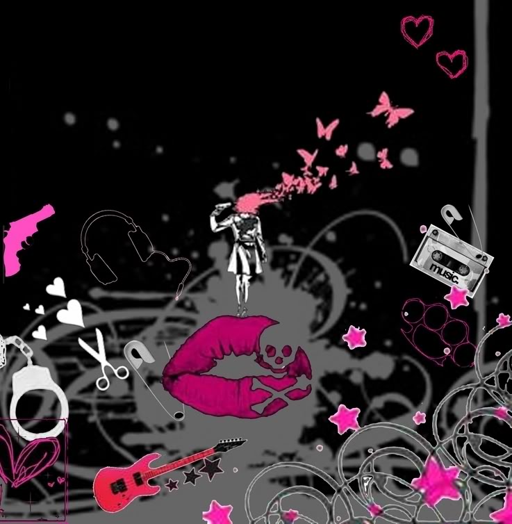 Dark Emo Background Wallpaper Of Boys And Girls