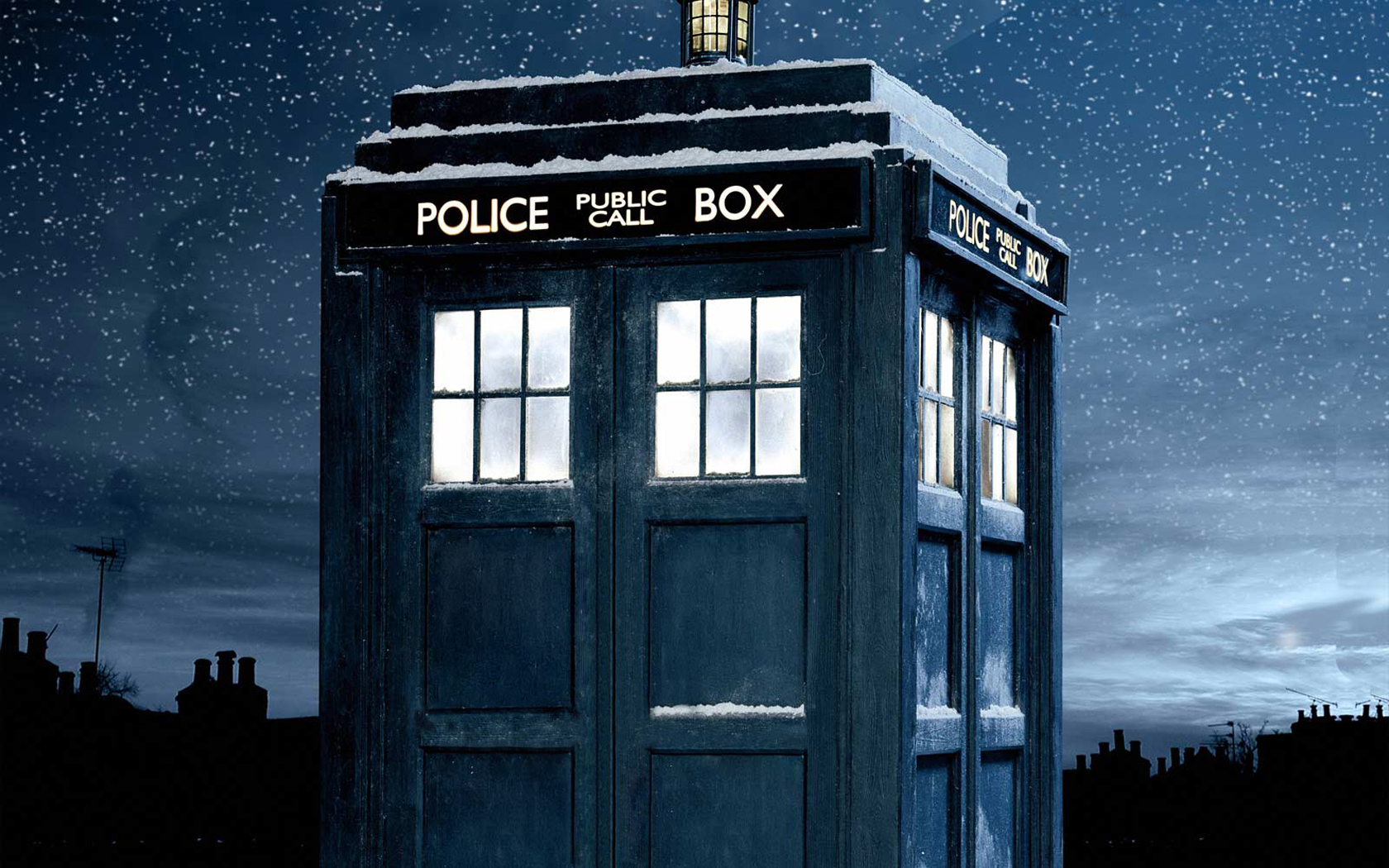 Police Box Doctor Who Wallpaper Wallpup