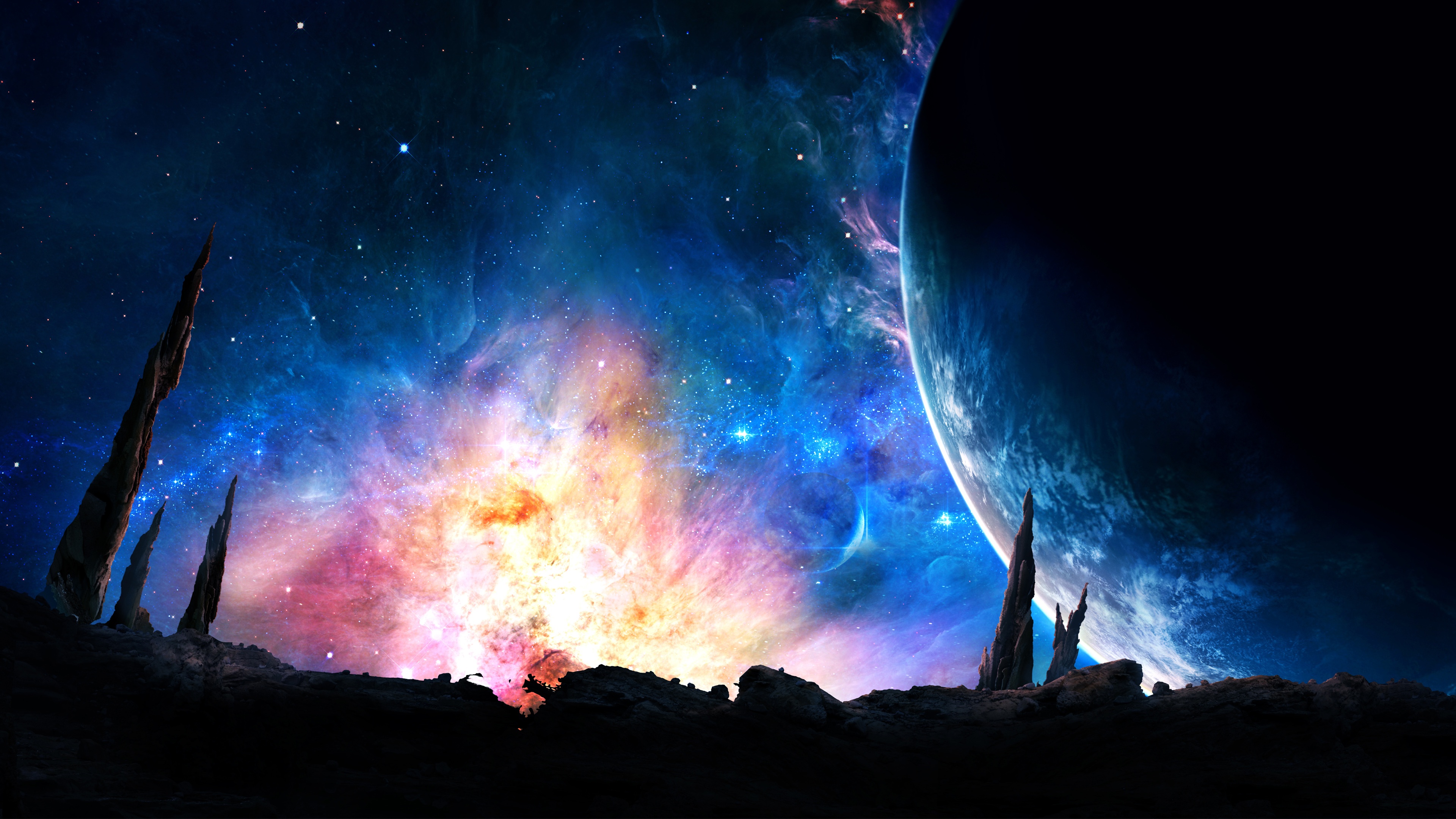 Galaxy Power Wallpapers HD Wallpapers 3840x2160