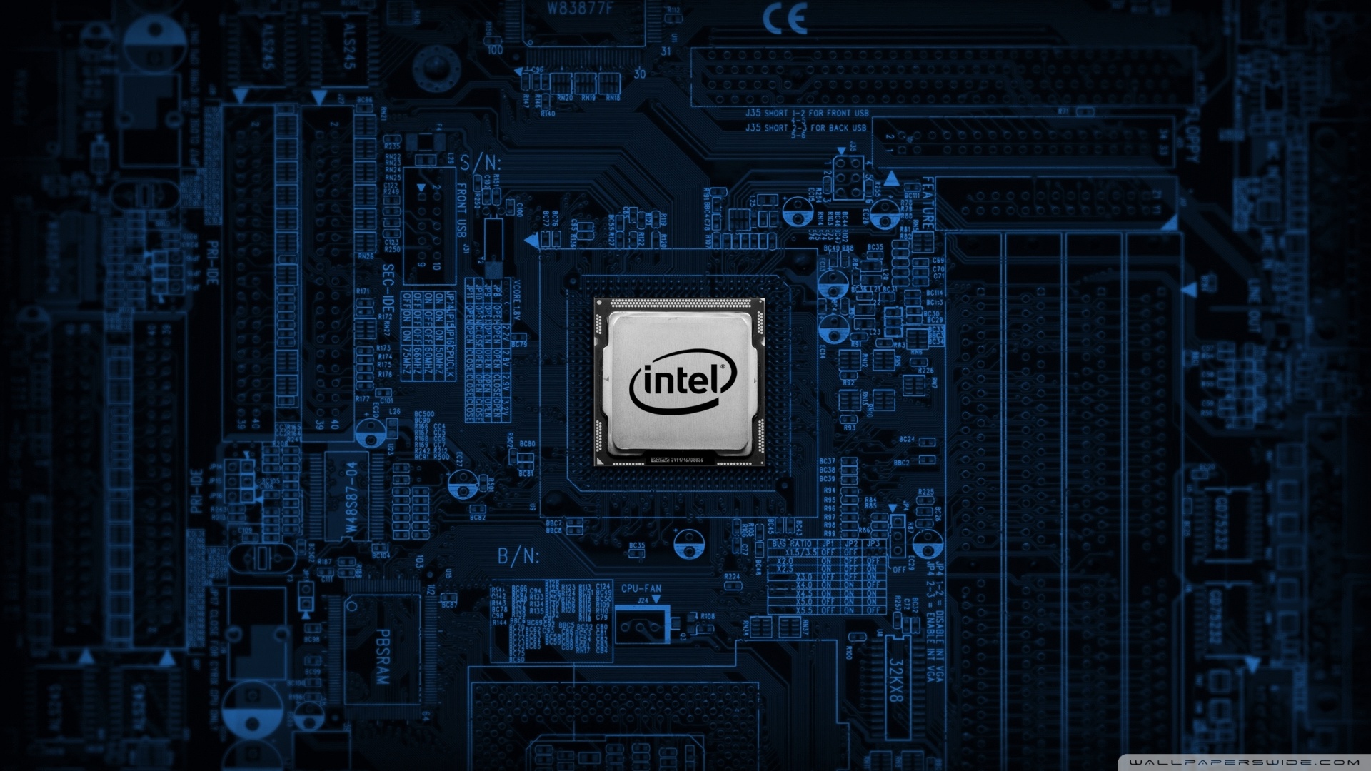 Intel Motherboard Wallpaper 1920x1080 Intel Motherboard