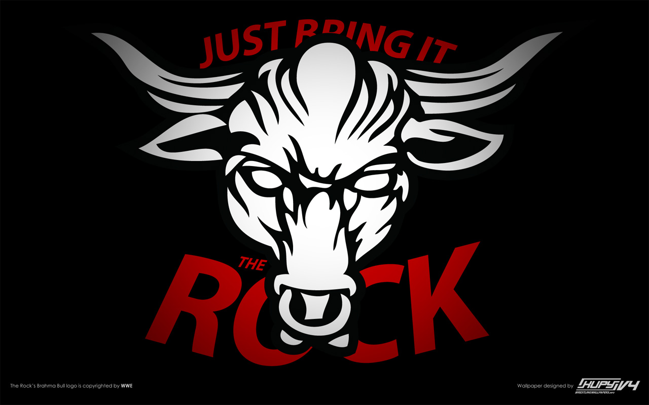 The Rock   Brahma Bull   WWE Wallpaper 33324645