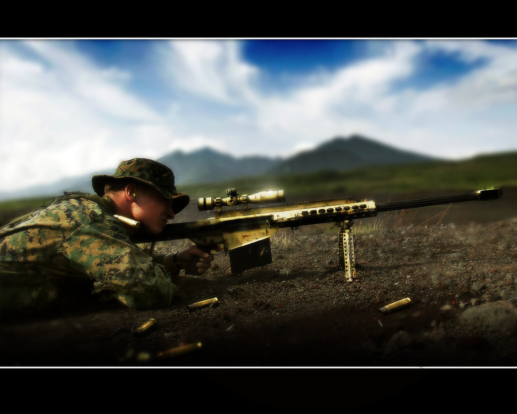 Marines Sniper Wallpaper Image