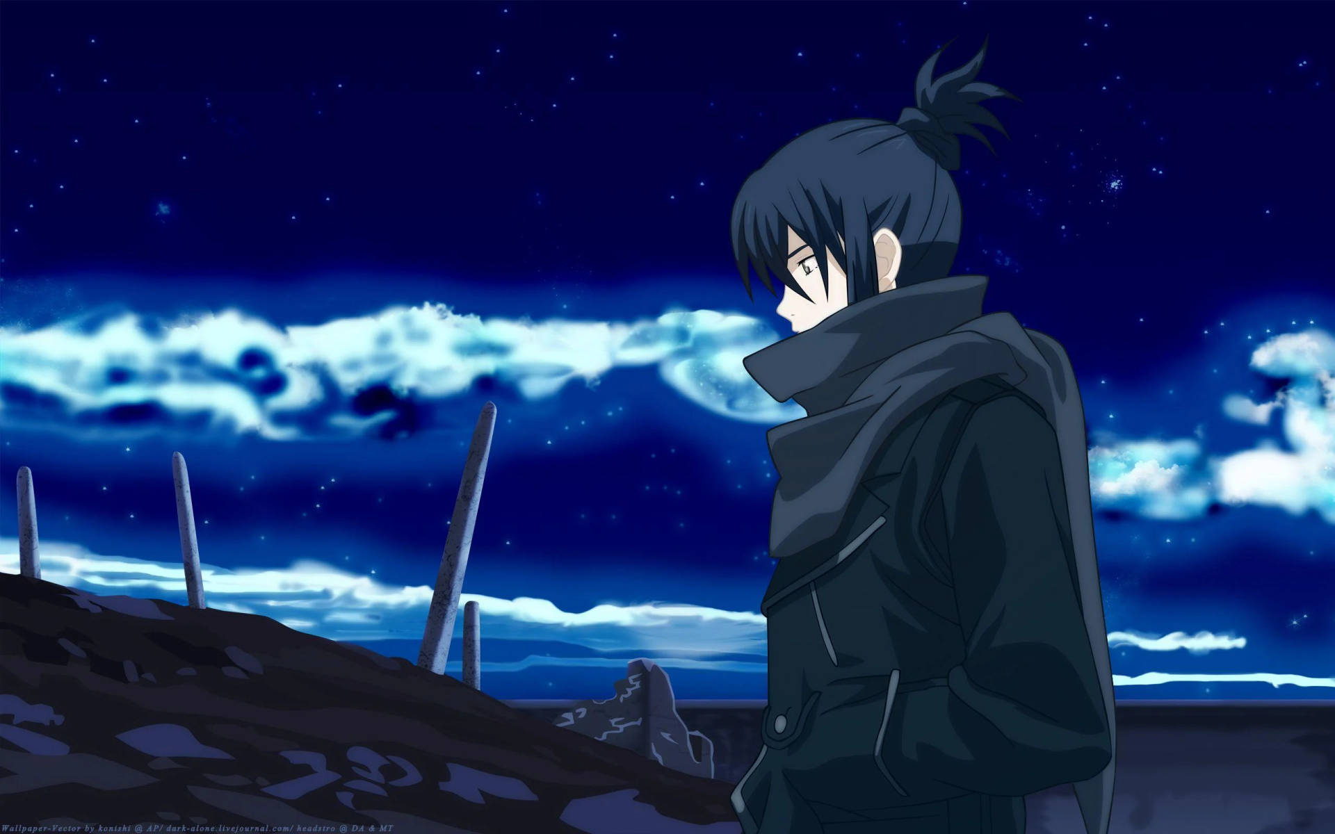Alone Boy Anime Wallpaper