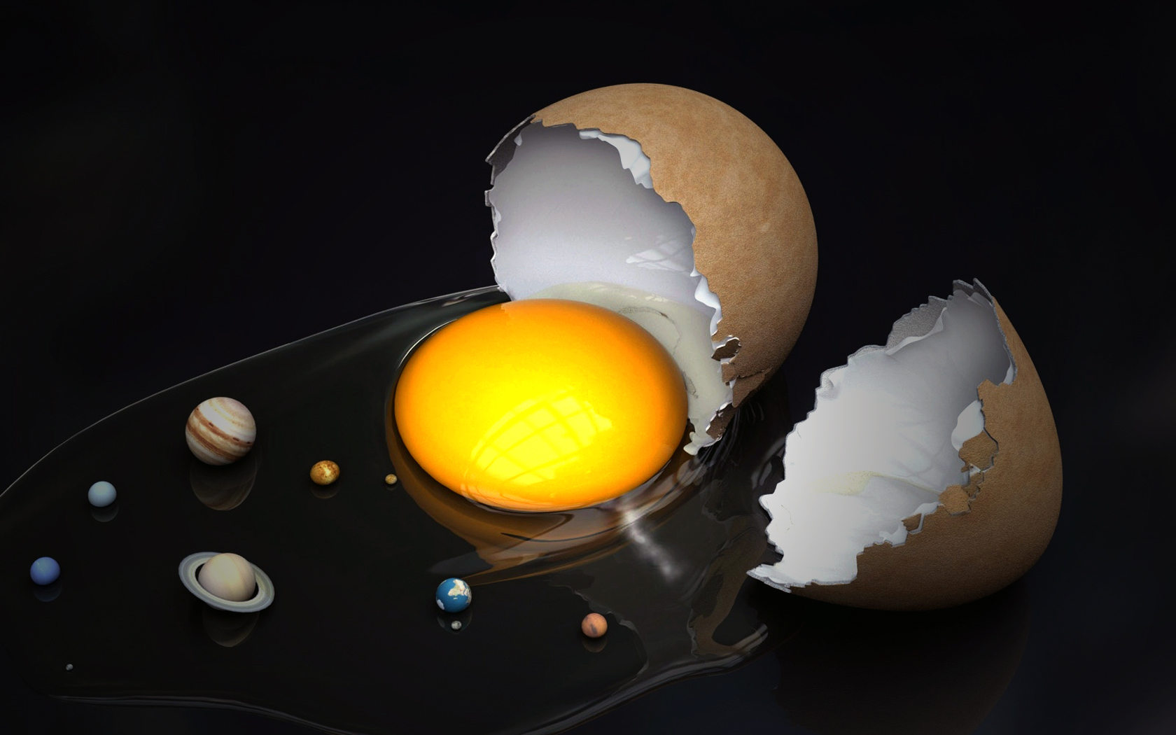 eggs solar system HD Wallpaper   Space Planets 575554 1680x1050