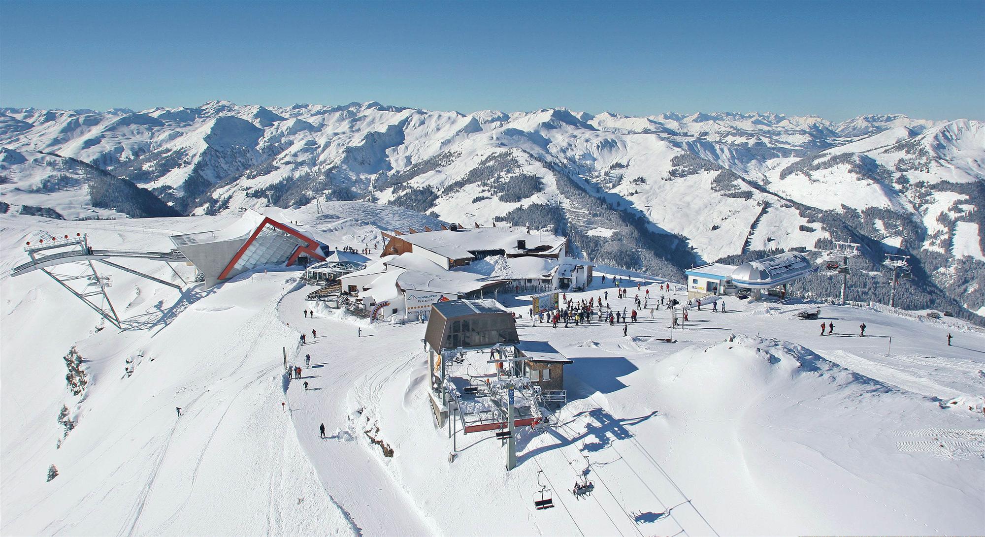 Ski resort at Kitzbuehel Austria wallpapers and images   wallpapers