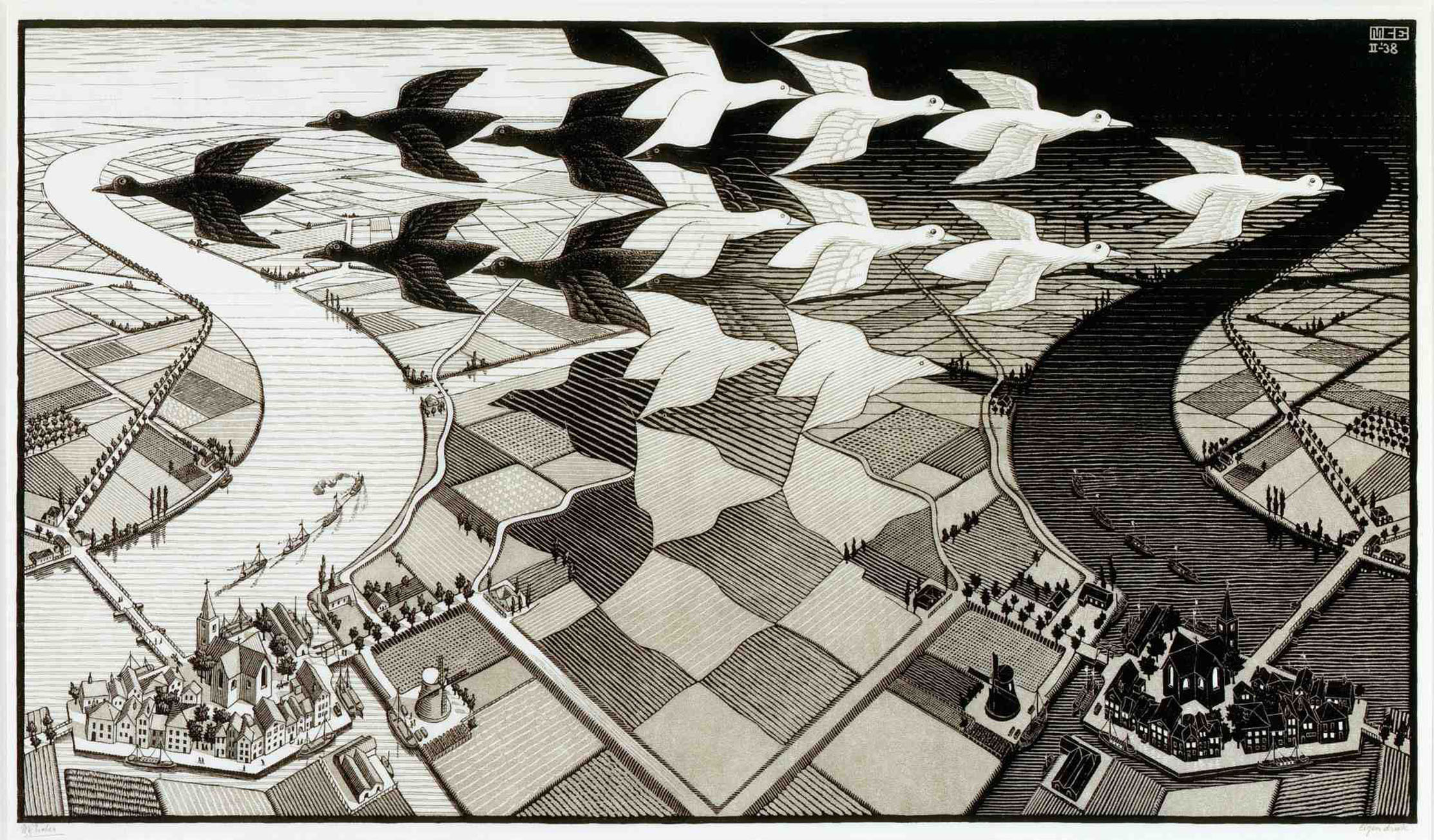 Mc Escher Wallpaper Wallpoper