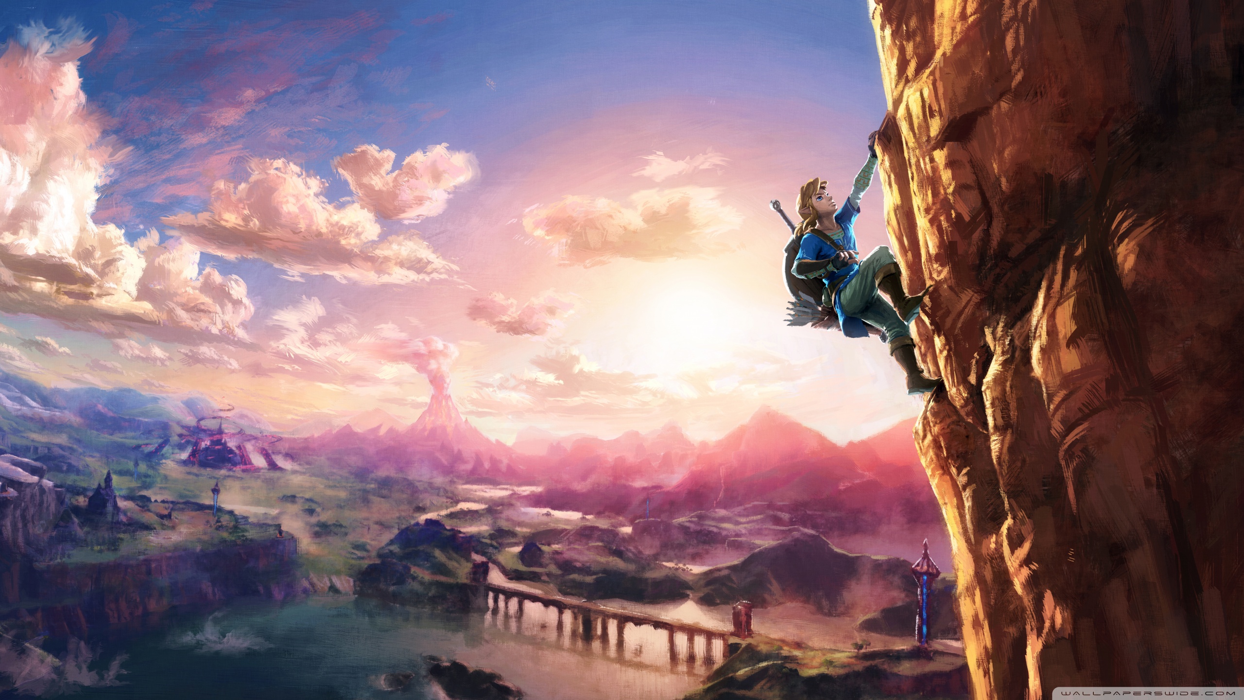 The Legend Of Zelda Breath Wild Link 4k HD Desktop