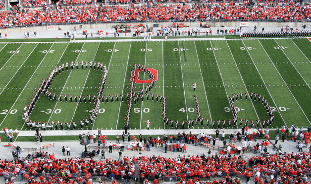 The Ohio State University Plays Pearl Drums