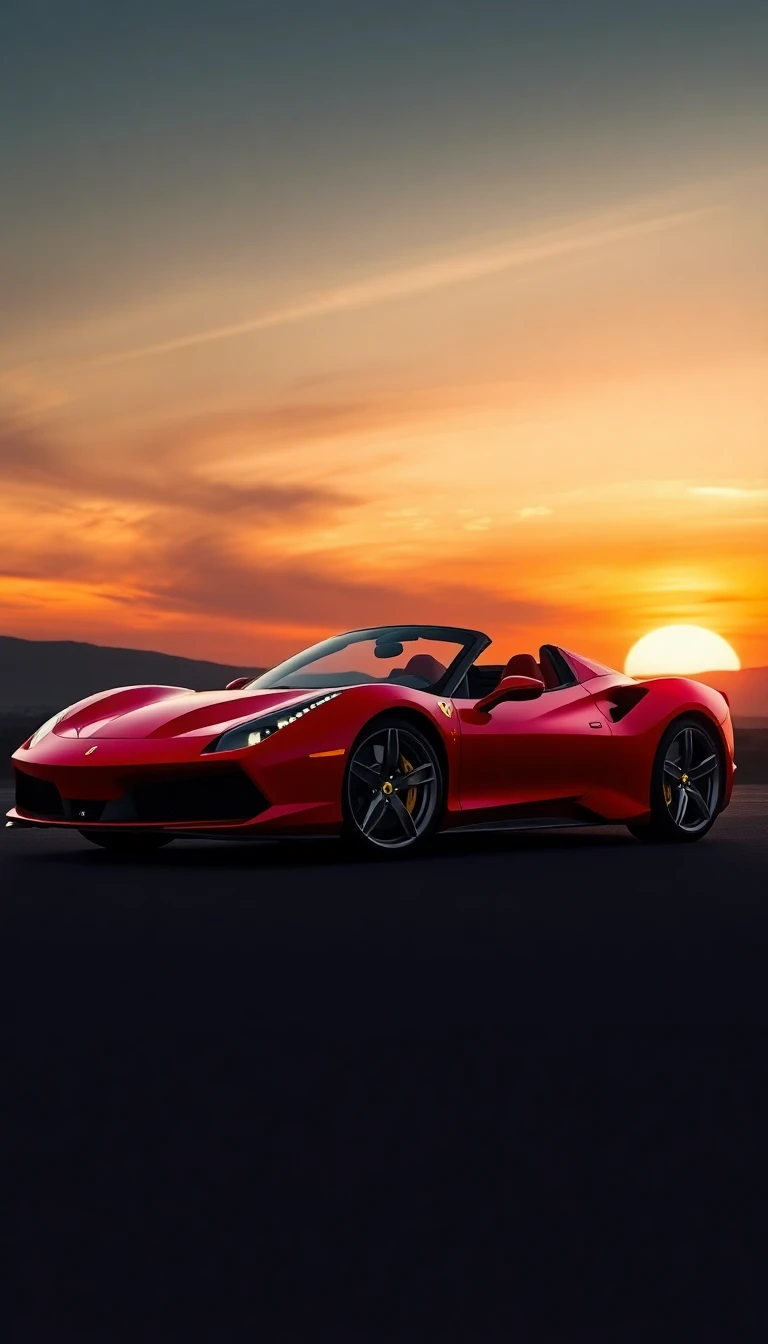 Ferrari Pista Spider Wallpaper