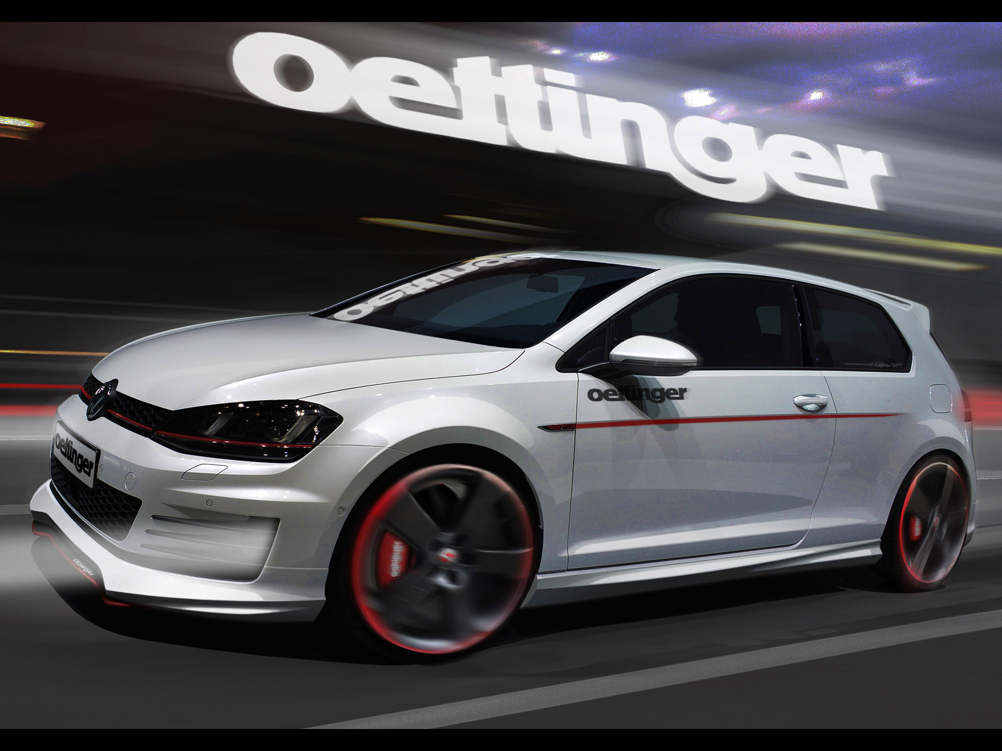 2013 Oettinger Volkswagen Golf GTI tuning wallpaper 2048x1536 2048x1536