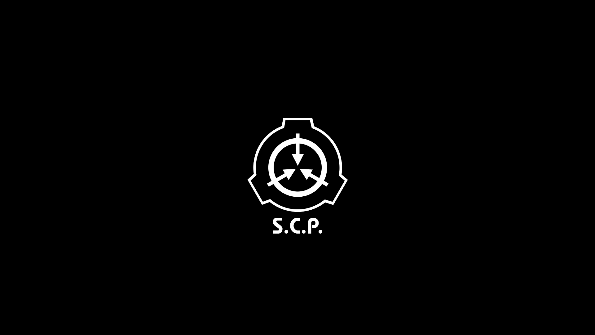 An Extremely Simple Wallpaper For The Foundation 1920X1080P Scp