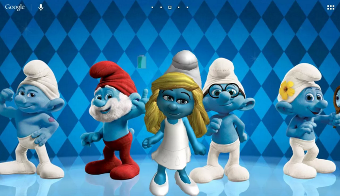 The Smurfs 3d Live Wallpaper Android