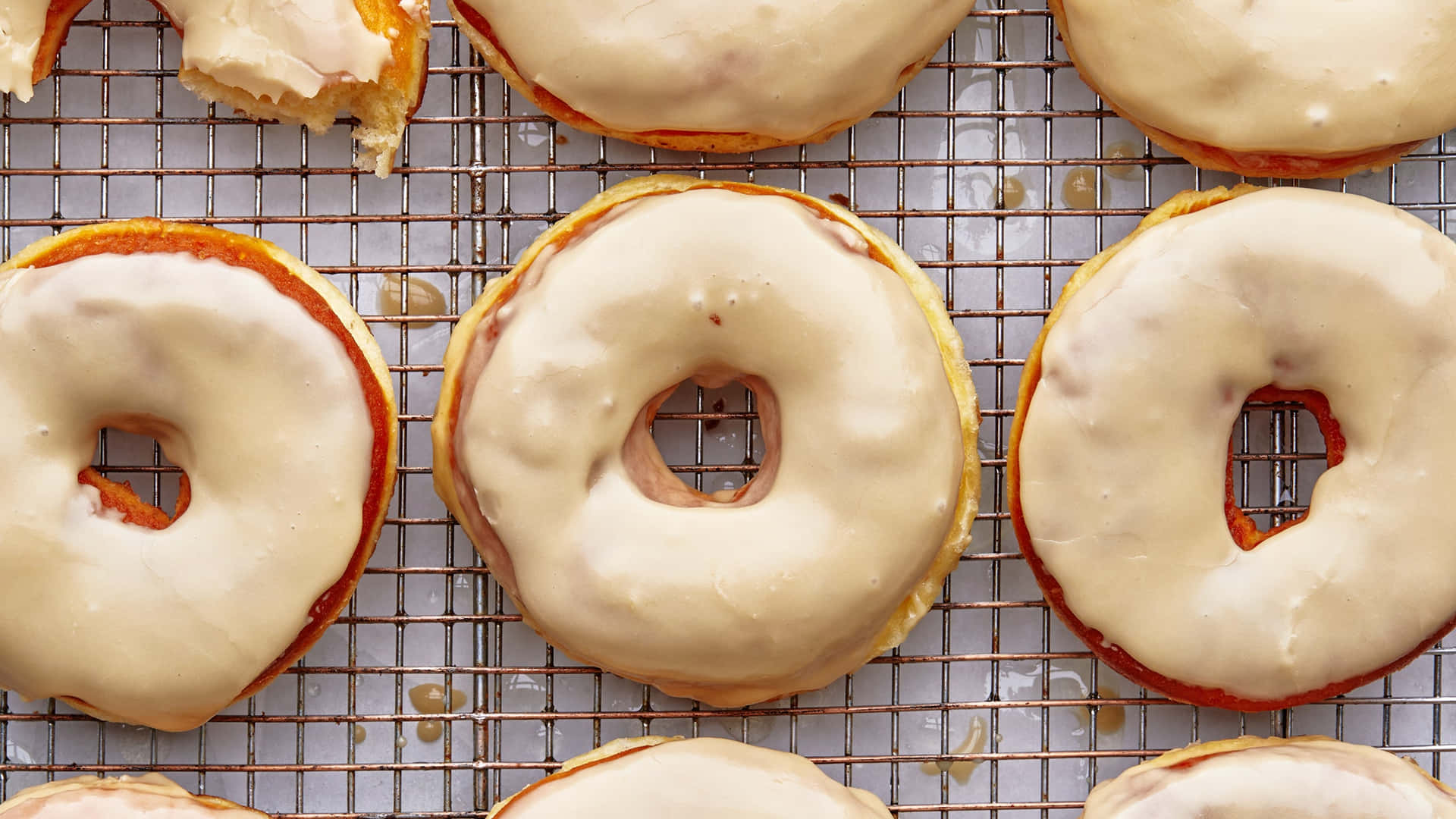 Glazed Donuts Wallpaper