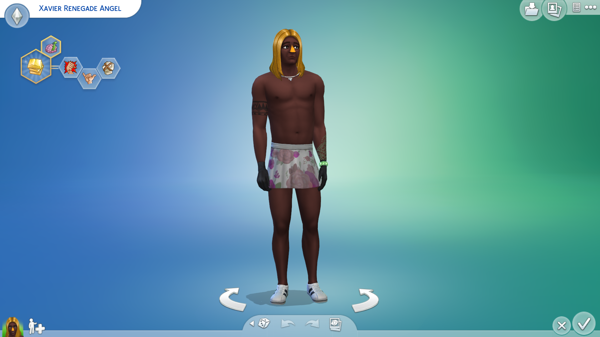 My Attempt At Making Xavier Renegade Angel R Thesims